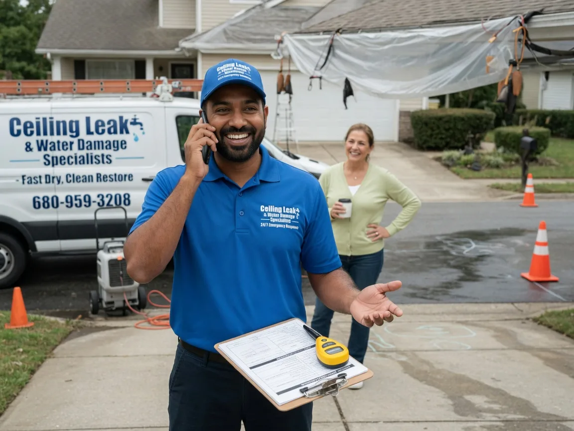 Ceiling Leak Cleanup Landisville, NJ FAQs